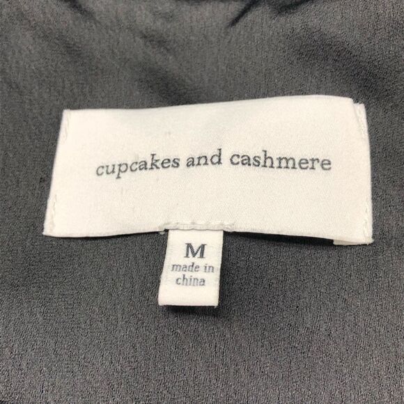 CUPCAKES AND CASHMERE EMBROIDERED BOMBER / TRACK JACKET - Picture 10 of 11